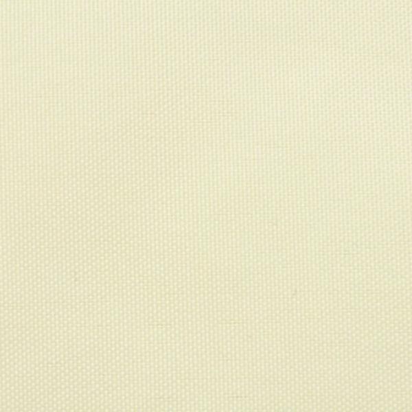 Sonnensegel Oxford-Gewebe Rechteckig 5x6 m Creme