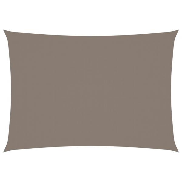 ARDEBO.de - Sonnensegel Oxford-Gewebe Rechteckig 3x5 m Taupe