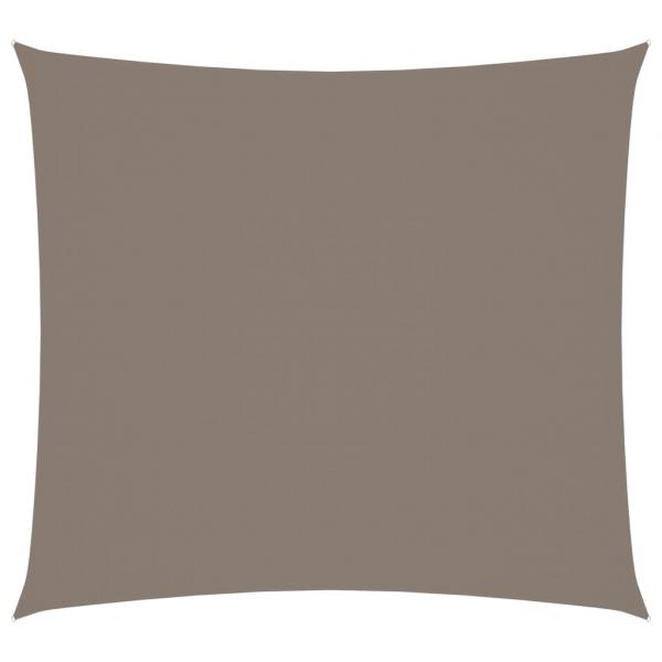 Sonnensegel Oxford-Gewebe Rechteckig 2,5x3 m Taupe