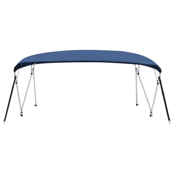 4-Bow Bimini Top Marineblau 243x(230-244)x137 cm 