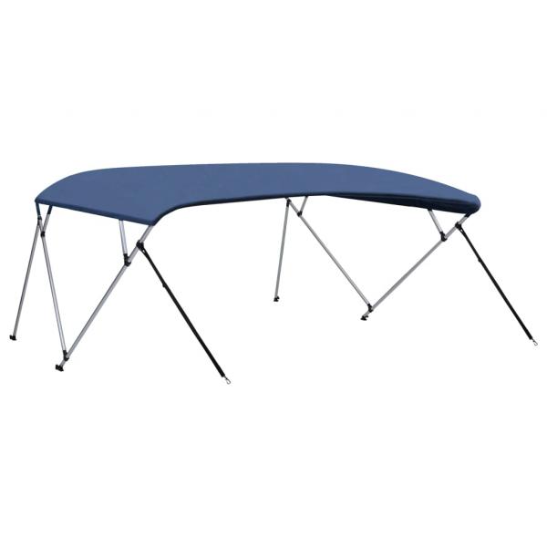 4-Bow Bimini Top Marineblau 243x(230-244)x137 cm 