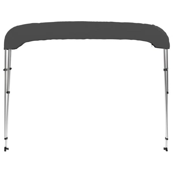 3-Bow Bimini Top Anthrazit 183x140x137 cm