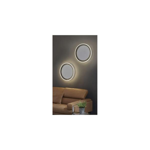 Paul Neuhaus Q-Vito LED-Deckenleuchte, 58W, 5800lm, Smart Home, stahl (8418-55)