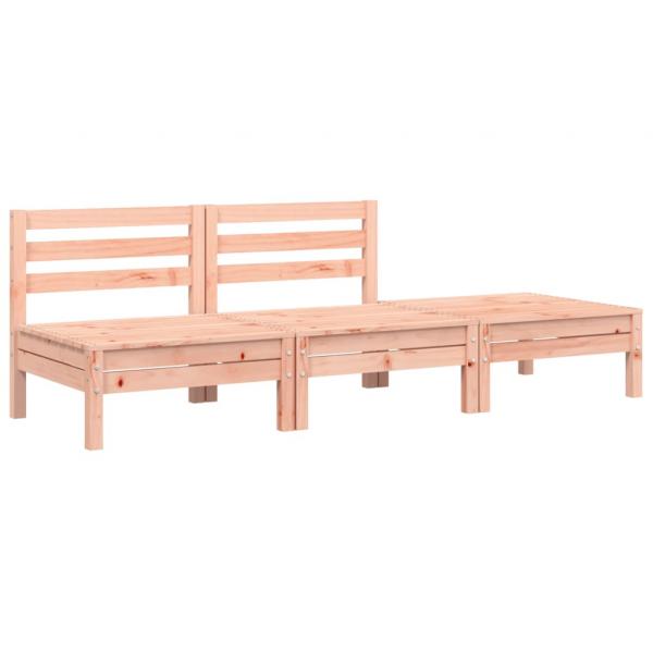 ARDEBO.de - Gartensofa 3-Sitzer Massivholz Douglasie