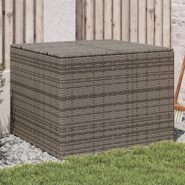 ARDEBO.de - Gartentruhe Grau 291L Poly Rattan