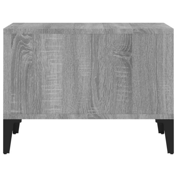 Couchtisch Grau Sonoma 60x50x36,5 cm Holzwerkstoff