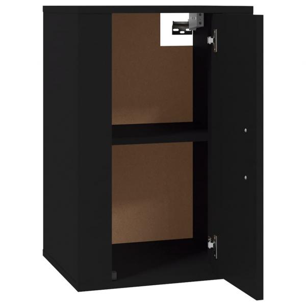 TV-Wandschrank Schwarz 40x34,5x60 cm