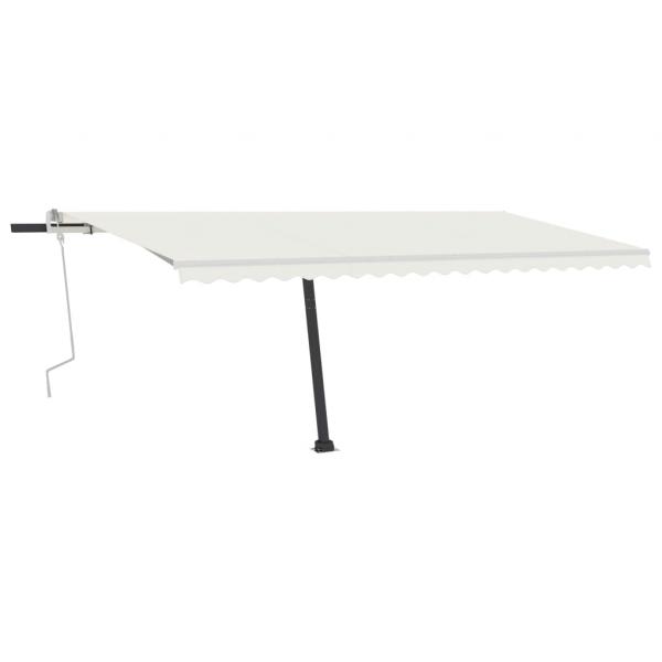 Standmarkise Manuell Einziehbar 500x350 cm Creme