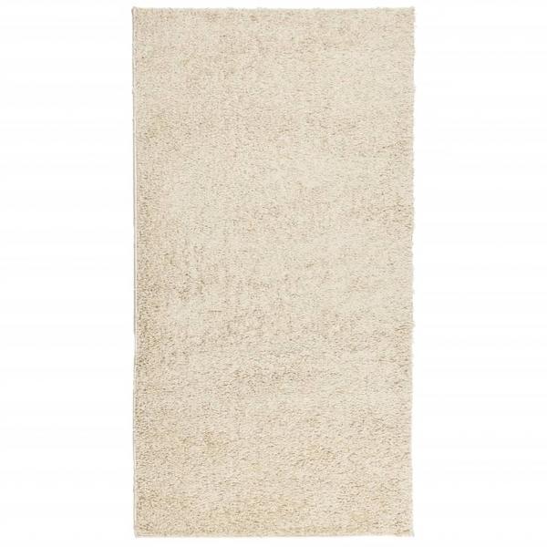 Teppich Shaggy Hochflor Modern Golden 80x150 cm