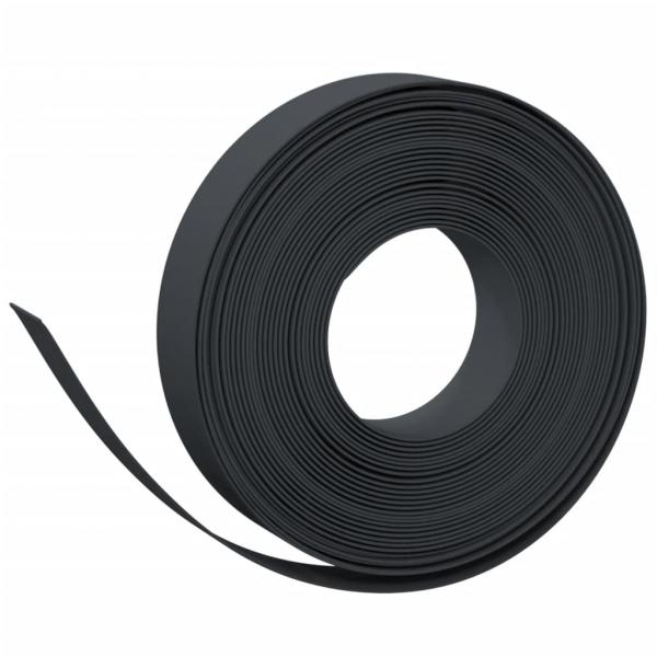 Rasenkante Schwarz 10 m 10 cm Polyethylen