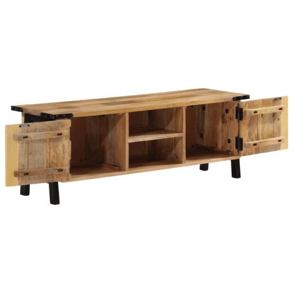 ARDEBO.de - TV-Schrank 110x35x40 cm Massivholz Mango