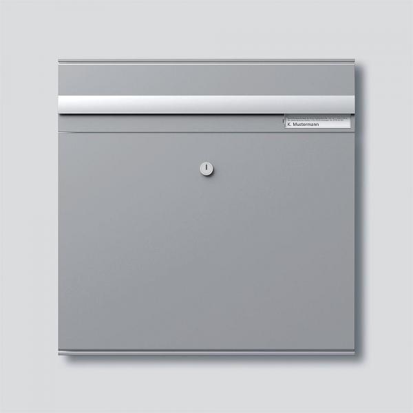 ARDEBO.de Siedle BKM611-4/4-0SM Briefkasten-Modul, silber-metallic (200017494-01)