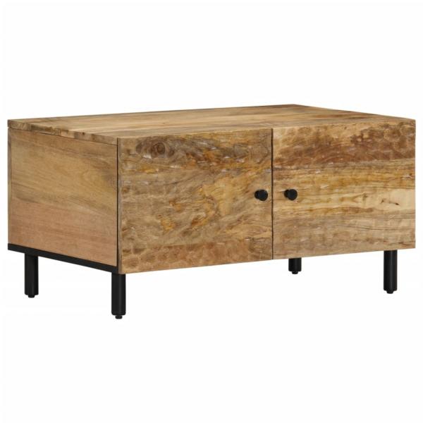 ARDEBO.de - Couchtisch 80x50x40 cm Massivholz Mango