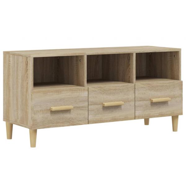 TV-Schrank Sonoma-Eiche 102x36x50 cm Holzwerkstoff