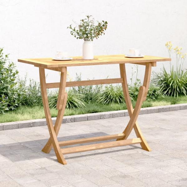 ARDEBO.de - Gartentisch Klappbar 110x55x75 cm Massivholz Akazie