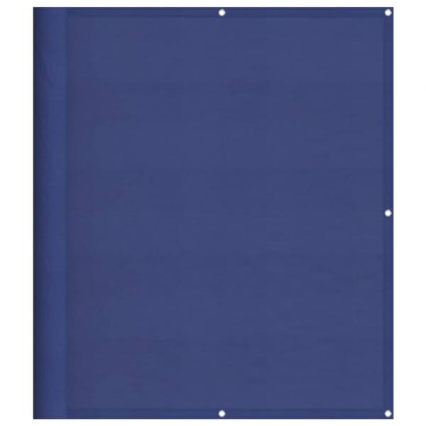 Balkon-Sichtschutz Blau 120x800 cm 100 % Polyester-Oxford