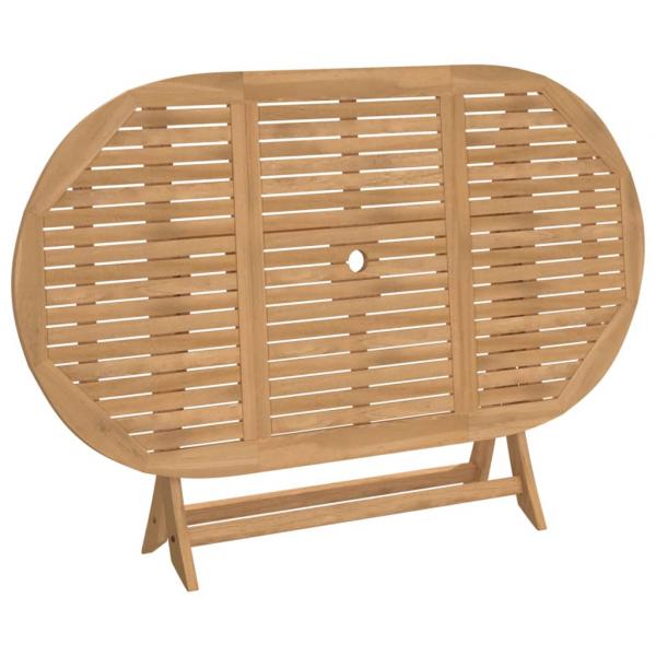 Gartentisch Klappbar 160x85x75 cm Massivholz Akazie