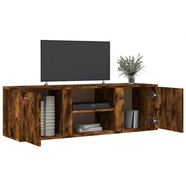 TV-Schrank Räuchereiche 120x34x37 cm Holzwerkstoff