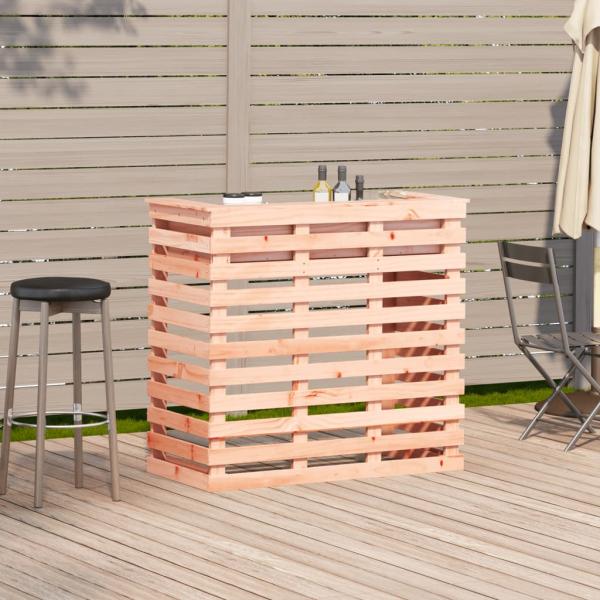 Gartenbar 113,5x50x103 cm Massivholz Douglasie