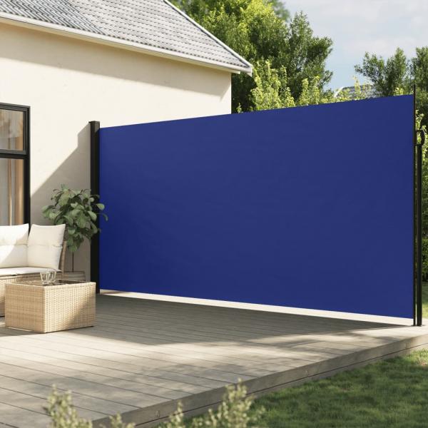 ARDEBO.de - Seitenmarkise Ausziehbar Blau 200x300 cm