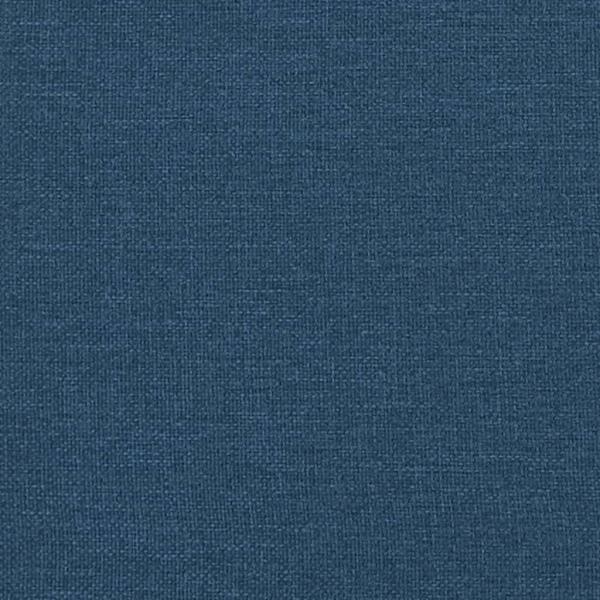 Chesterfield-Sessel Blau Stoff