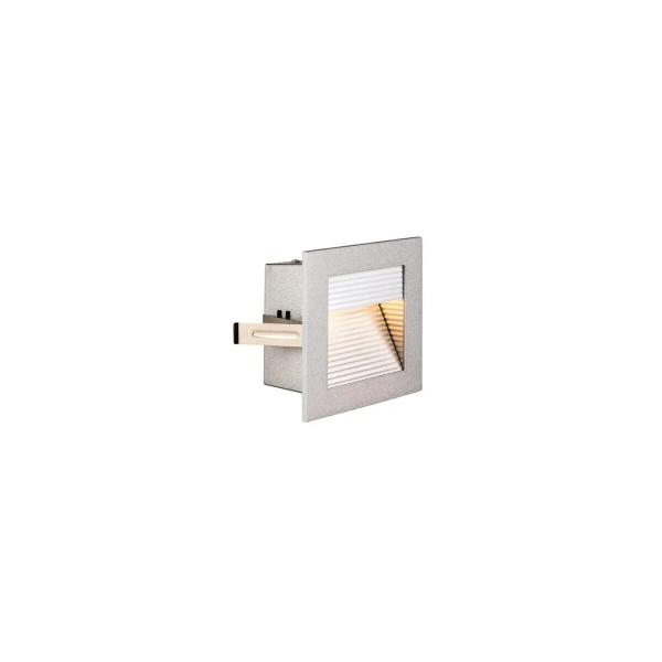 SLV FRAME CURVE LED Indoor Wandeinbauleuchte, grau, 230V, 2700K (1000575)