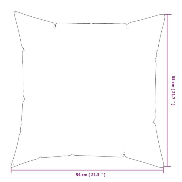 Zierkissen 4 Stk. Mehrfarbig 50x50 cm Stoff