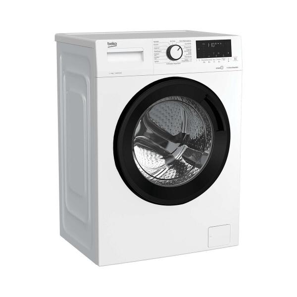 Beko WML71432NR 7 kg Frontlader Waschmaschine, 60 cm breit, 1400 U/Min, Aqua Stop, Kindersicherung, Bluetooth, 15 Programme, weiß