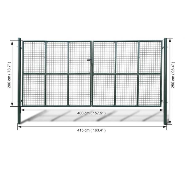 Gittertor 415 x 250 cm / 400 x 200 cm