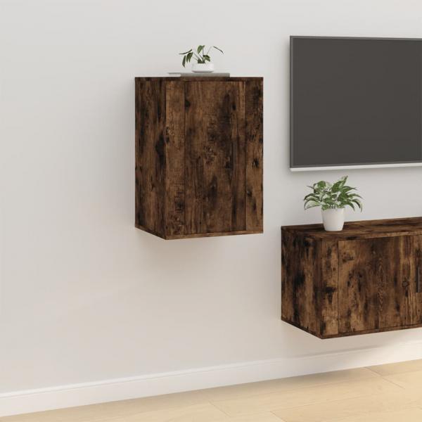 ARDEBO.de - TV-Wandschrank Räuchereiche 40x34,5x60 cm