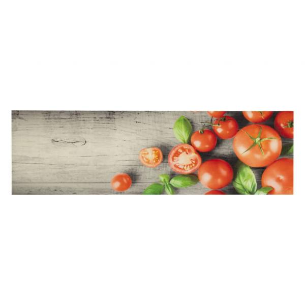 Küchenteppich Waschbar Tomaten 45x150 cm Samt