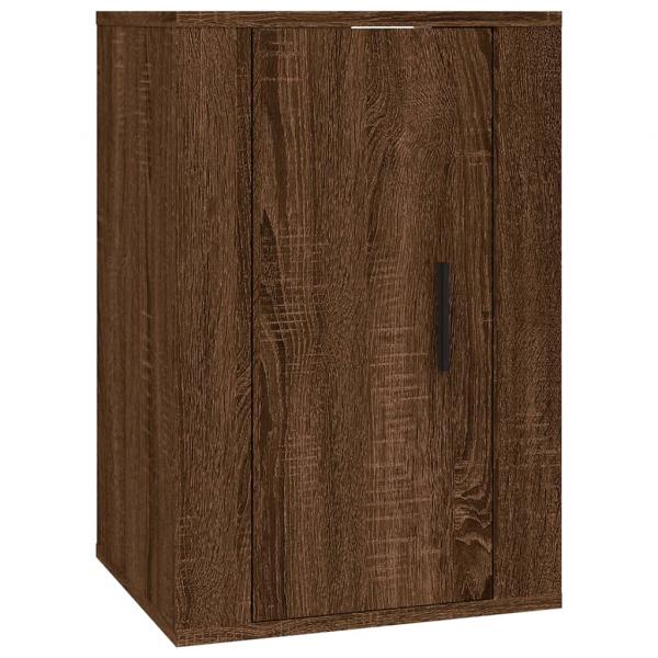 TV-Wandschrank Braun Eichen-Optik 40x34,5x60 cm