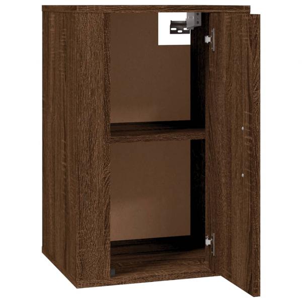 TV-Wandschrank Braun Eichen-Optik 40x34,5x60 cm