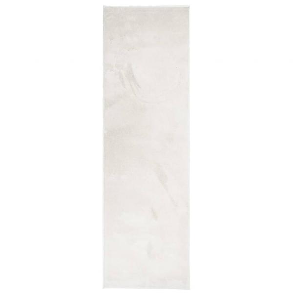 Teppich OVIEDO Kurzflor Beige 80x250 cm