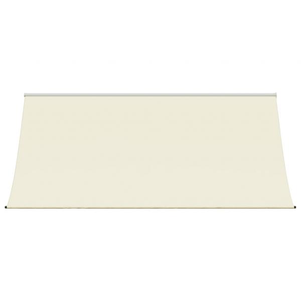 Markise Einziehbar Creme 300x150 cm Stoff und Stahl