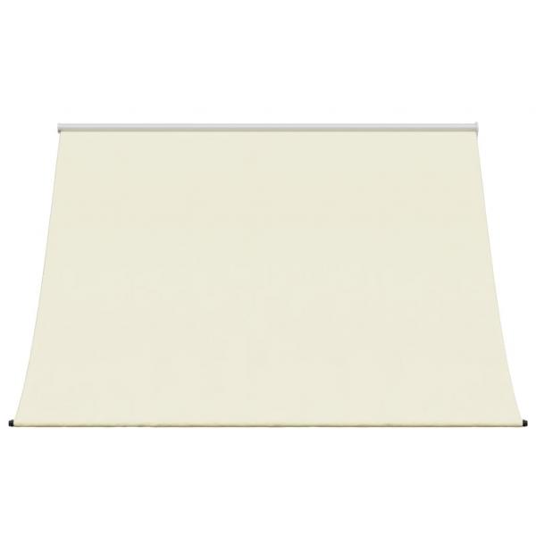 Markise Einziehbar Creme 250x150 cm Stoff und Stahl