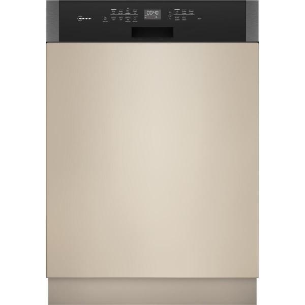 ARDEBO.de Neff S147YCS04E N70 Teilintegrierter Geschirrspüler, 60 cm breit, 13 Maßgedecke, Home Connect, Startzeitvorwahl, Zeolith-Trocknen, AquaStop