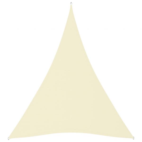 Sonnensegel Oxford-Gewebe Dreieckig 4x5x5 m Creme