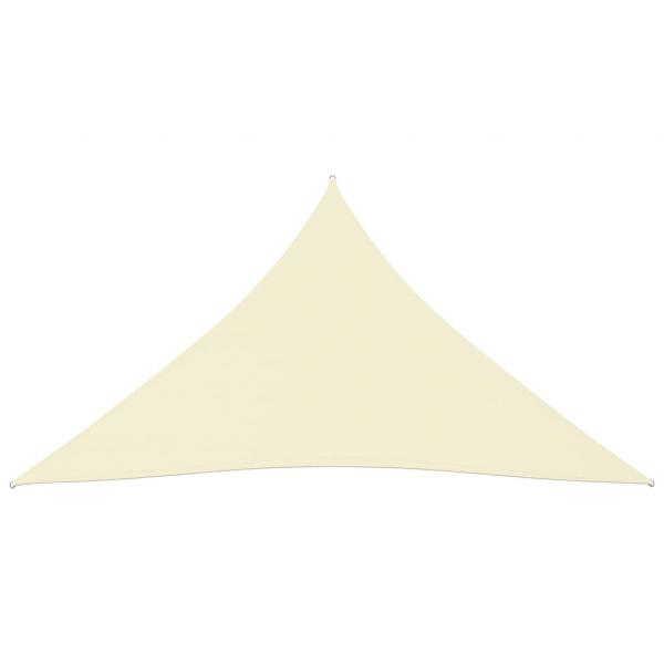 Sonnensegel Oxford-Gewebe Dreieckig 4x5x5 m Creme