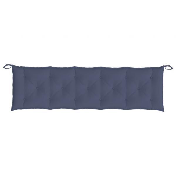 Gartenbank-Auflagen 2 Stk. Marineblau 180x50x7 cm Oxford-Gewebe