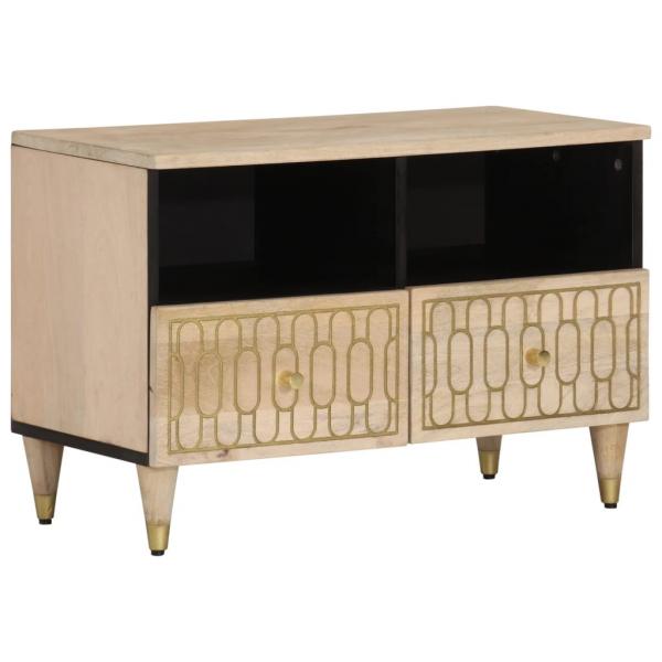 ARDEBO.de - TV-Schrank 70x33x46 cm Massivholz Mango