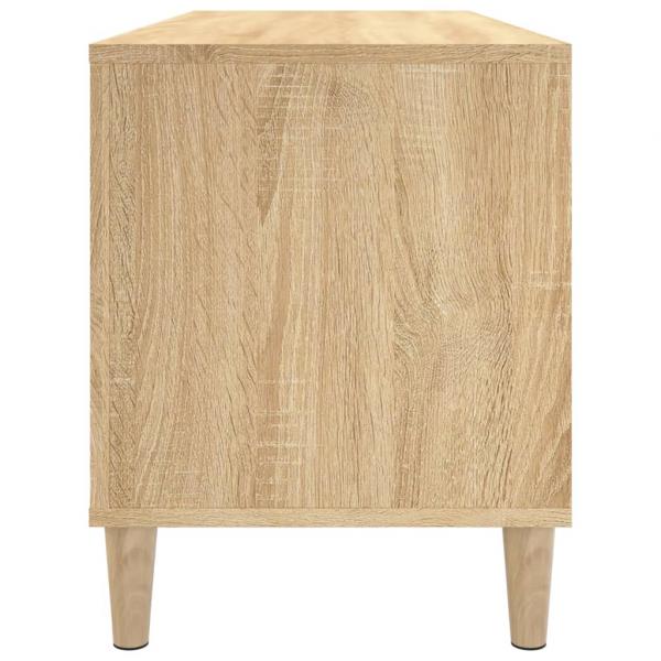 Plattenschrank Sonoma-Eiche 100x38x48 cm Holzwerkstoff