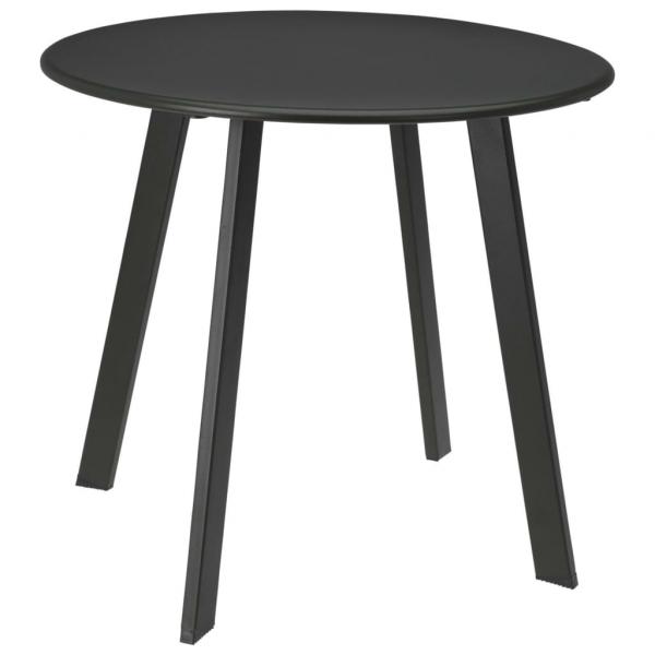 ARDEBO.de - ProGarden Beistelltisch 50x45 cm Dunkelgrau Matt