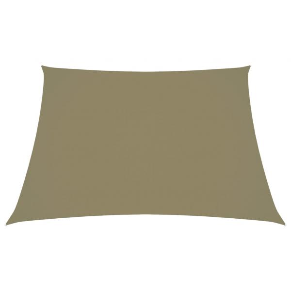 Sonnensegel Oxford-Gewebe Quadratisch 4x4 m Beige