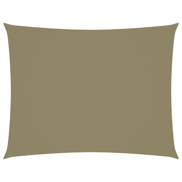 Sonnensegel Oxford-Gewebe Rechteckig 2x3 m Beige