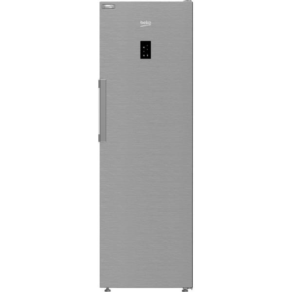 ARDEBO.de Beko B3RMLNE444HXB Stand Kühlschrank, 60 cm breit, 365L, NoFrost, Urlaubsmodus, SmoothFit, LED Illumination, Edelstahloptik