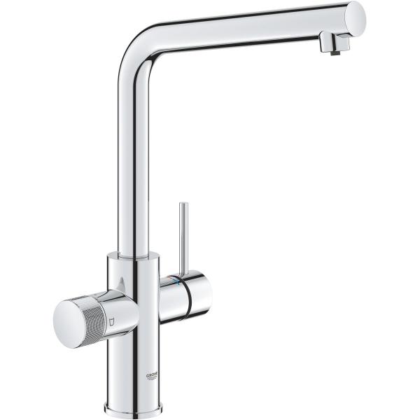 ARDEBO.de GROHE Blue Pure Minta Einhebelmischer mit Filterfunktion, L-Auslauf, chrom (30600000)