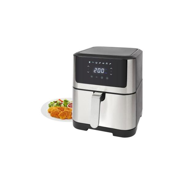 ARDEBO.de ProfiCook PC-FR 1269 H Heißluft-Fritteuse, 1800 W, 8 L, 7 Automatikprogramme, Edelstahl/schwarz (501269)