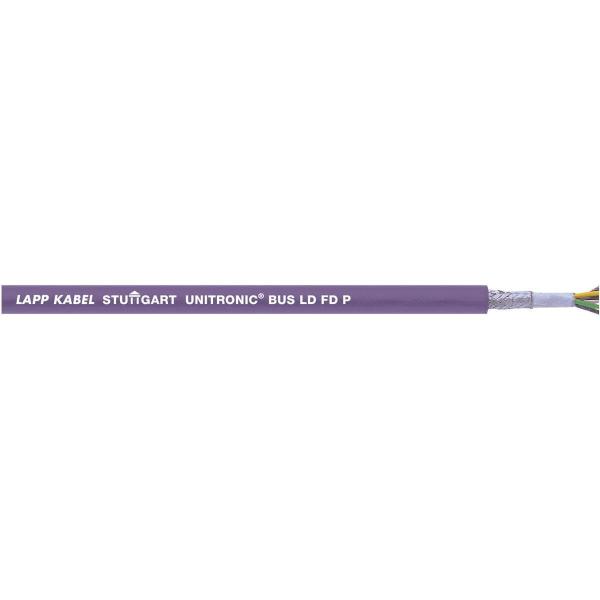 ARDEBO.de Lapp UNITRONIC BUS LD FD P 1x2x0,25 Busleitung, 1x2x0,25 m², PUR, violett, 100m (2170213/100)