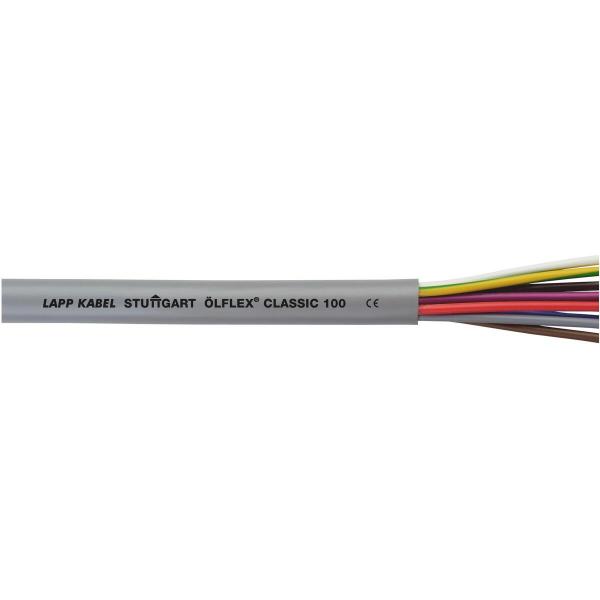 ARDEBO.de Lapp ÖLFLEX CLASSIC 100 450/750V 5G2,5 Anschluss- und Steuerleitung, 2,5mm², grau, 100m (00100893/100)